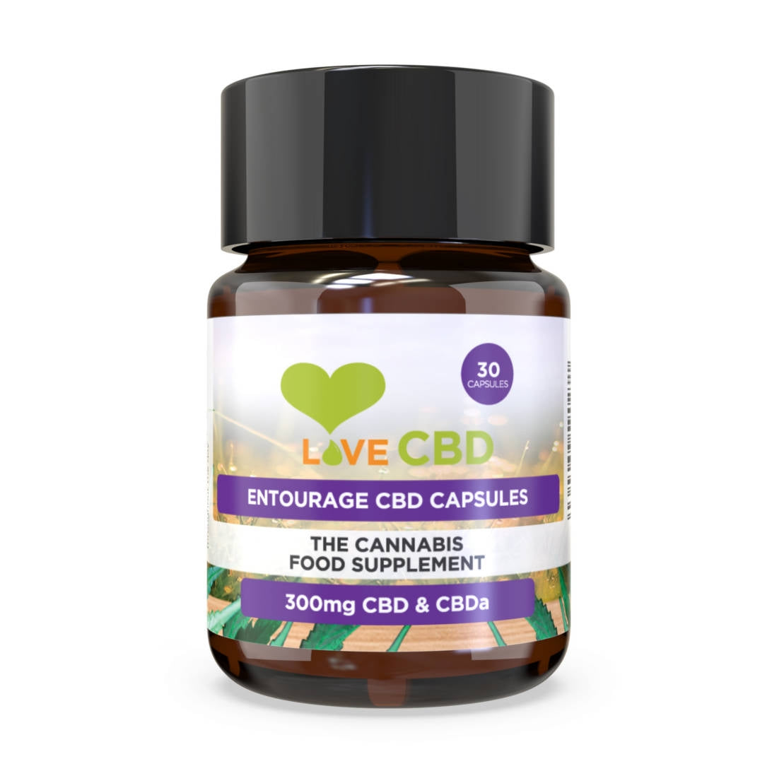 Love CBD Entourage Capsules 300mg (10mg x 30)