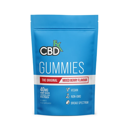 CBDfx Gummies - Original Mixed Berries (200mg - 8pcs)