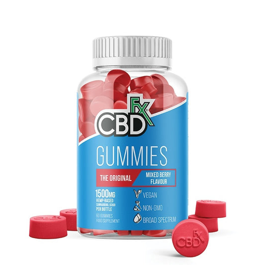 CBDfx Gummies - Original Mixed Berries (1500mg)