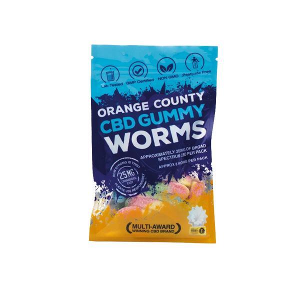 Orange County CBD 200mg Gummy Worms – Grab Bag