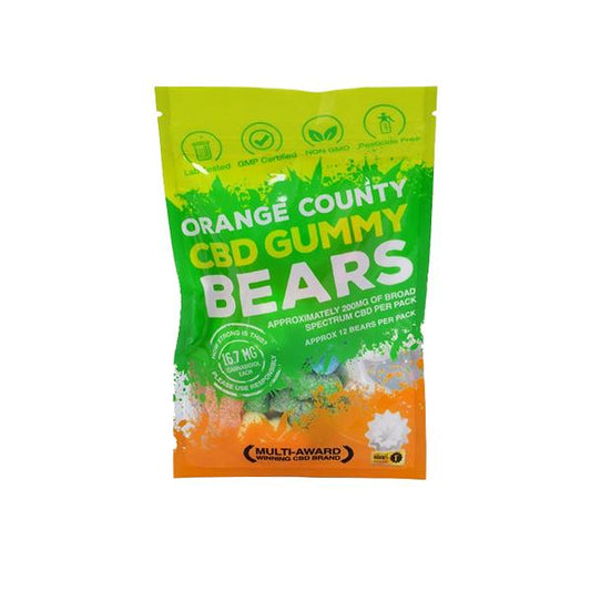 Orange County CBD 200mg Gummy Bears – Grab Bag